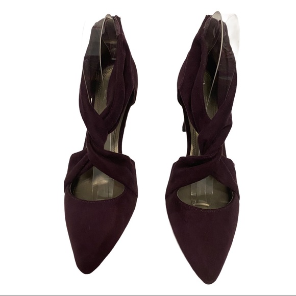 5/$25 | IMPO 'Telus' Deep Purple Suede Pumps - Picture 4 of 7